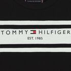 Boys Black & White Logo T-Shirt, 1, hi-res