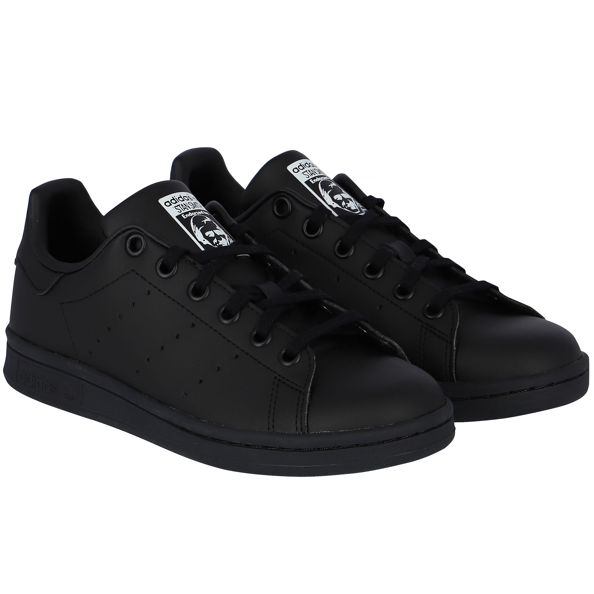 Adidas originals 2025 trainers all black