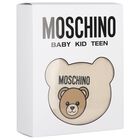 Beige Teddy Bear Logo Babygrow Gift Set, 2, hi-res