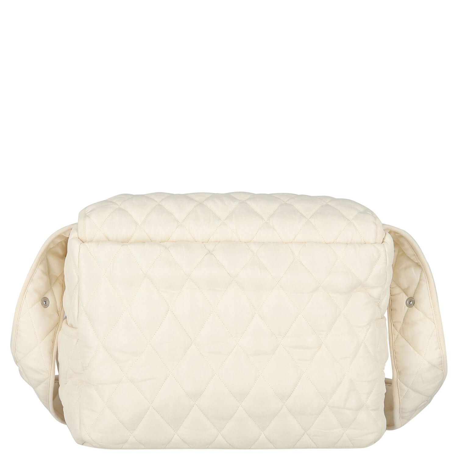 Beige Logo Baby Changing Bag, 1, hi-res