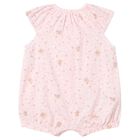 Baby Girls Pink Romper, 1, hi-res