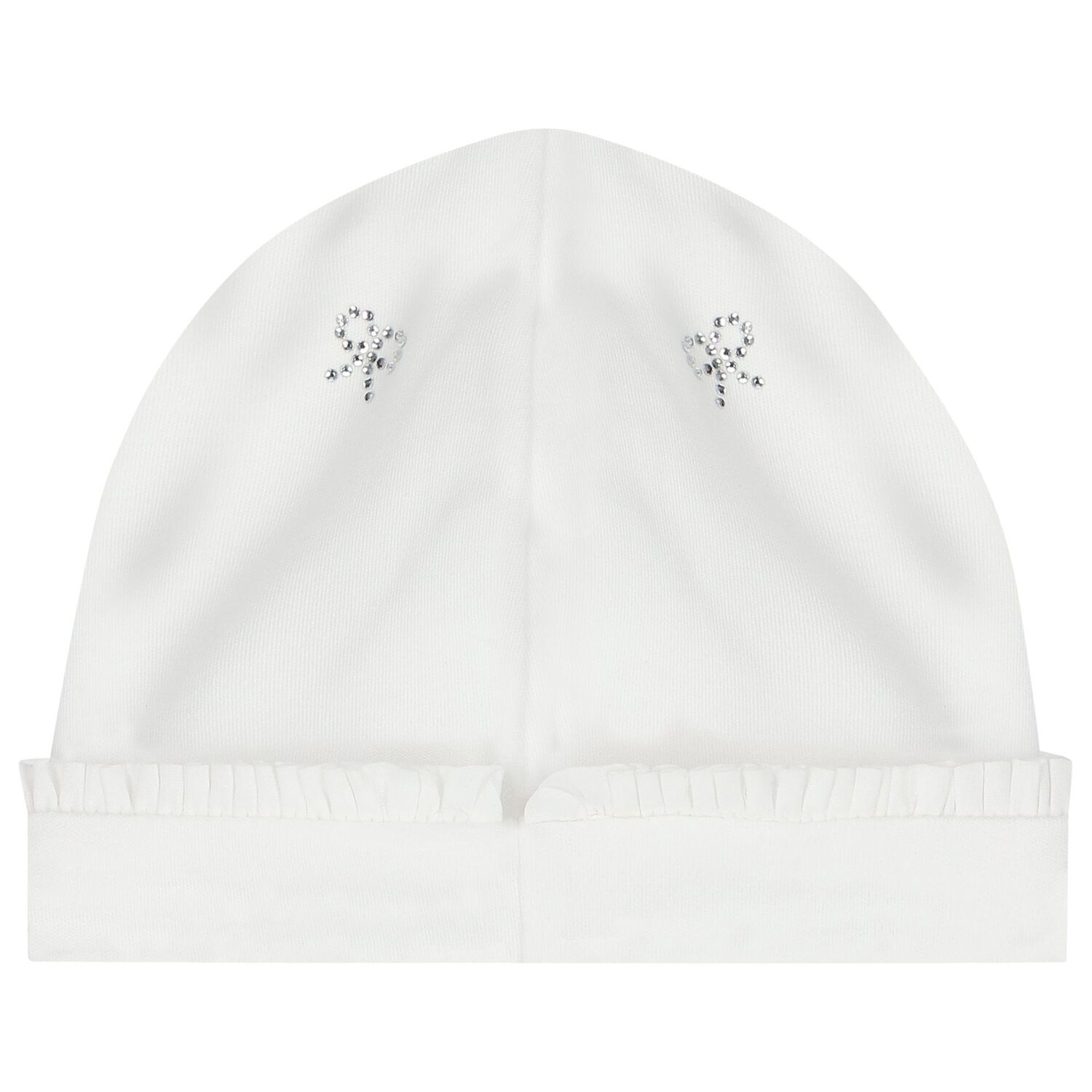 Baby Girls White Crystal Bow Babygrow Gift Set, 1, hi-res image number null