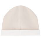 White & Beige Logo Babygrow Gift Set, 3, hi-res