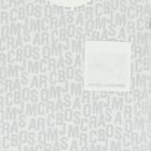 تيشيرت بالشعار باللون العاجي والفضي, 1, hi-res