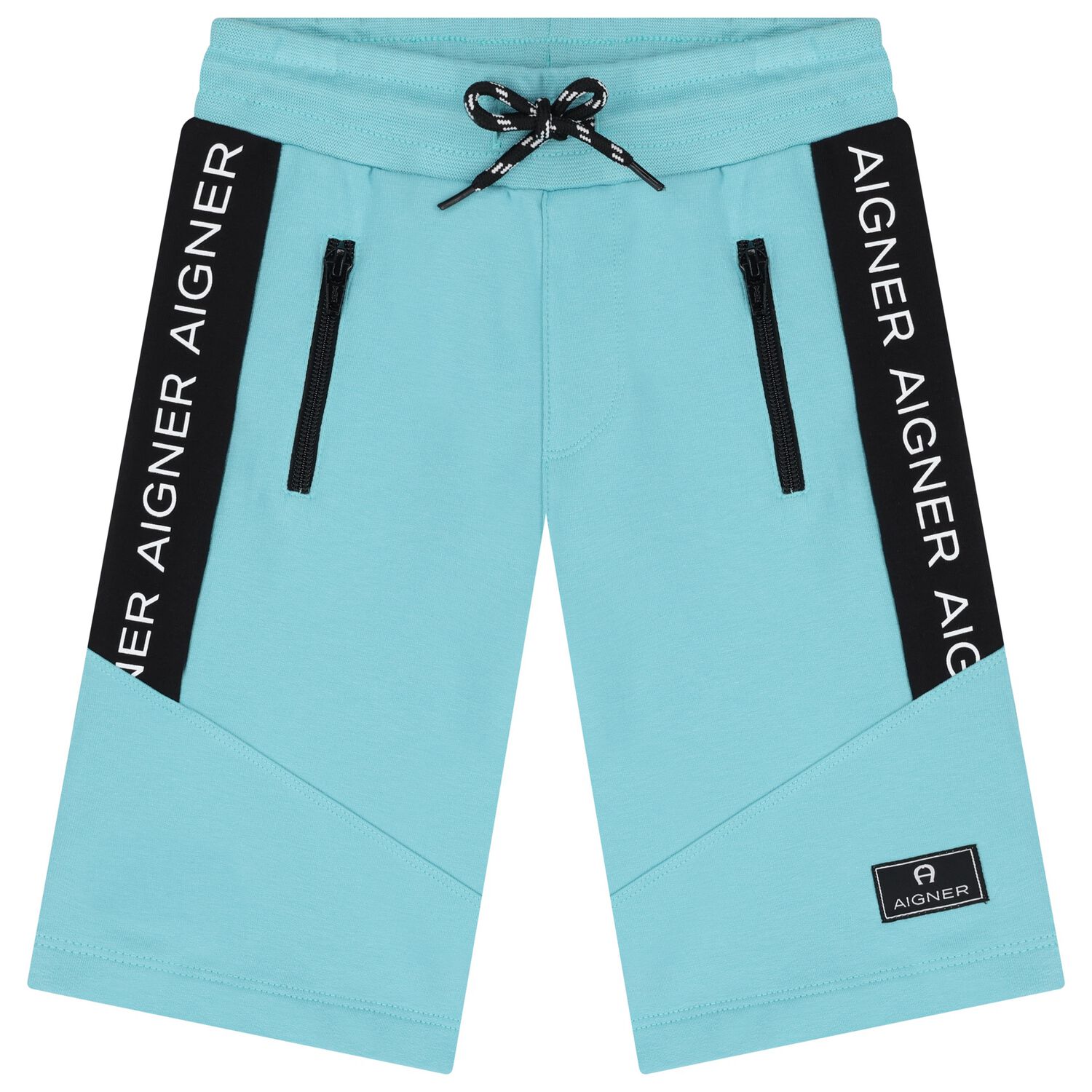Boys Aqua Logo Shorts, 3, hi-res
