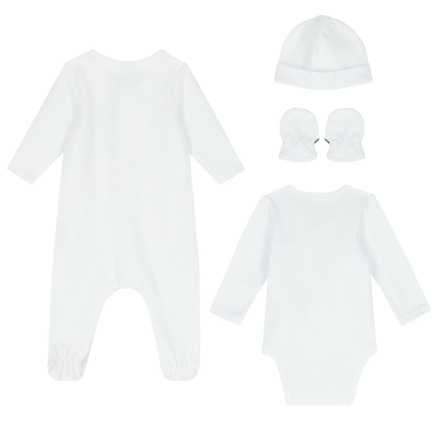 White Logo Baby Gift Set, 1, hi-res image number null