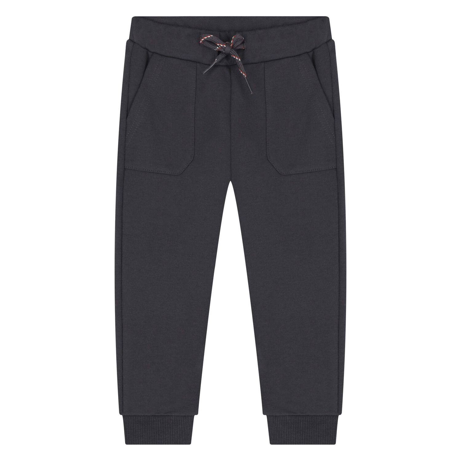 Younger Boys Beige, Grey & Orange 3 Piece Tracksuit, 1, hi-res