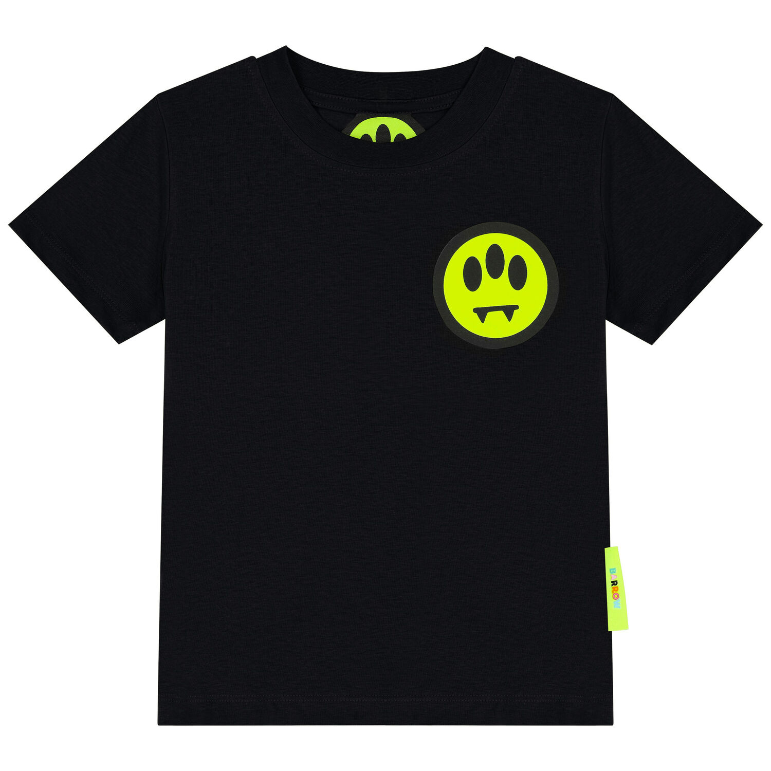 تيشيرت بالشعار باللون الأسود للأولاد, 3, hi-res image number null