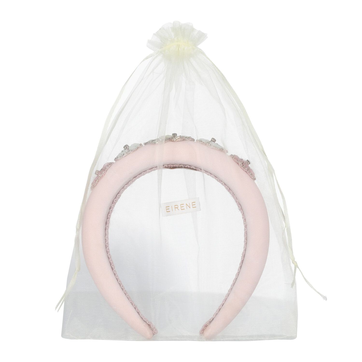 ربطة رأس بنات بطبعة الزهور باللون الزهري, 1, hi-res image number null