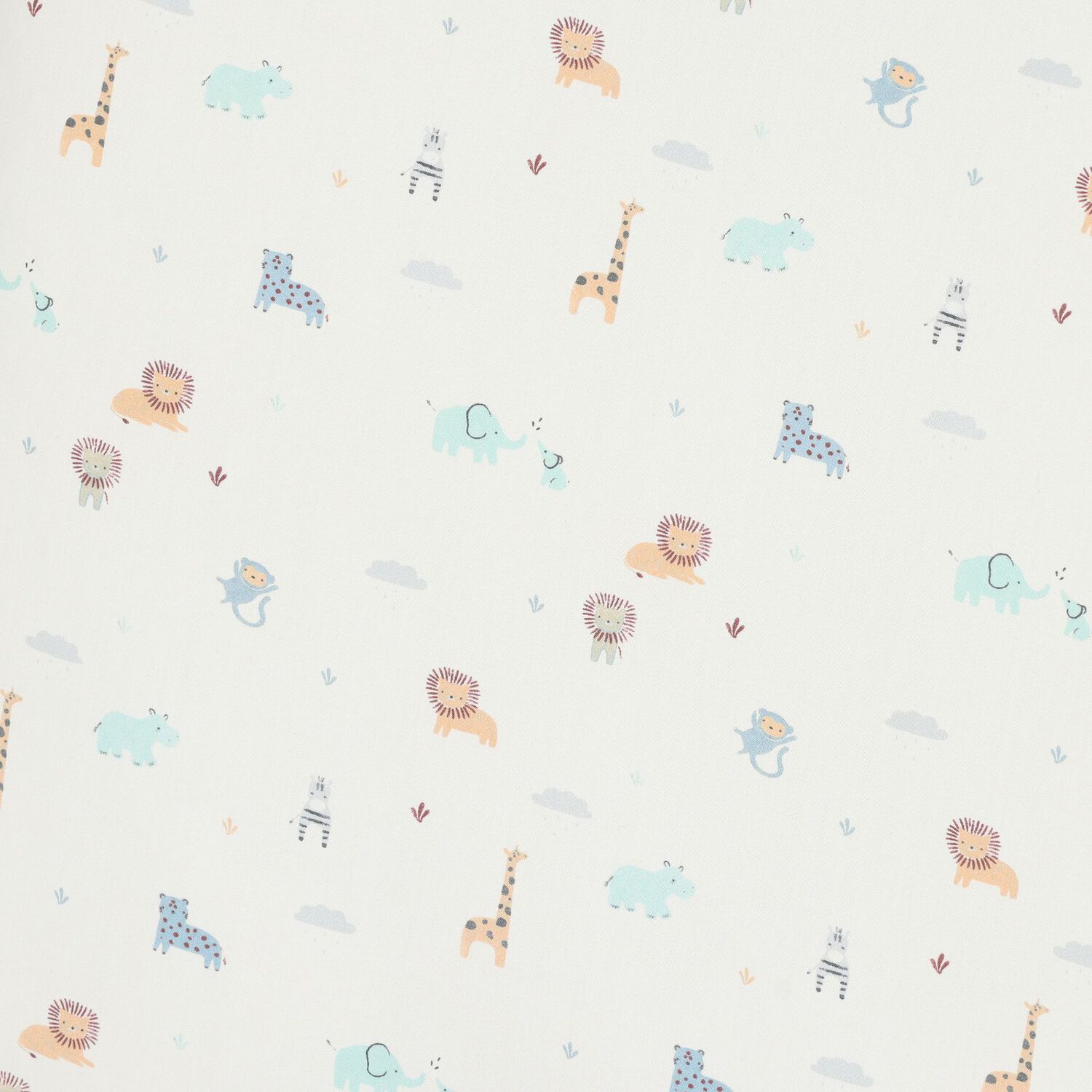 مدس قابل للعكس بغطاء للرأس باللون العاجى والازرق , 1, hi-res