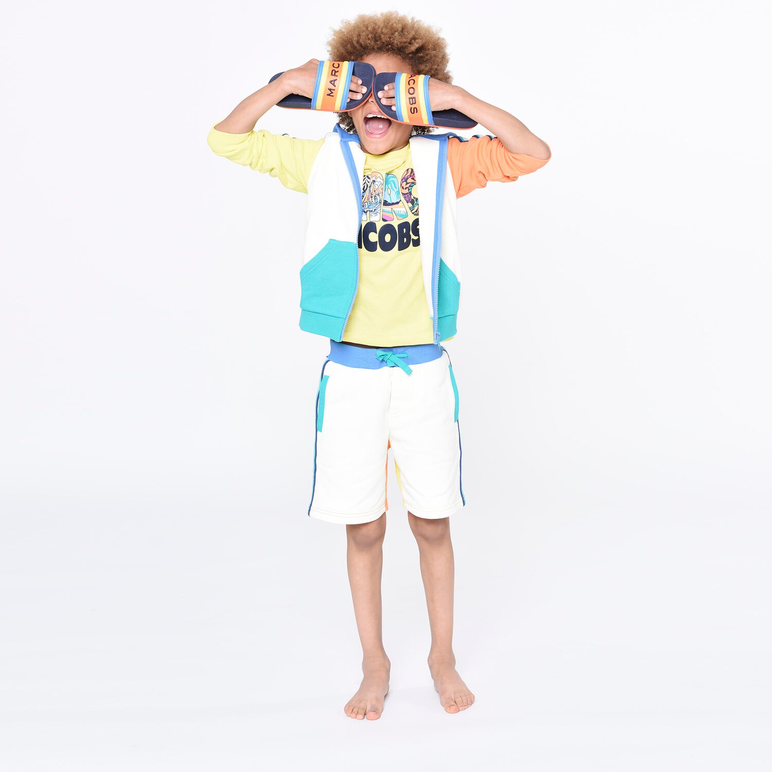 Boys Yellow Logo T-Shirt, 2, hi-res image number null
