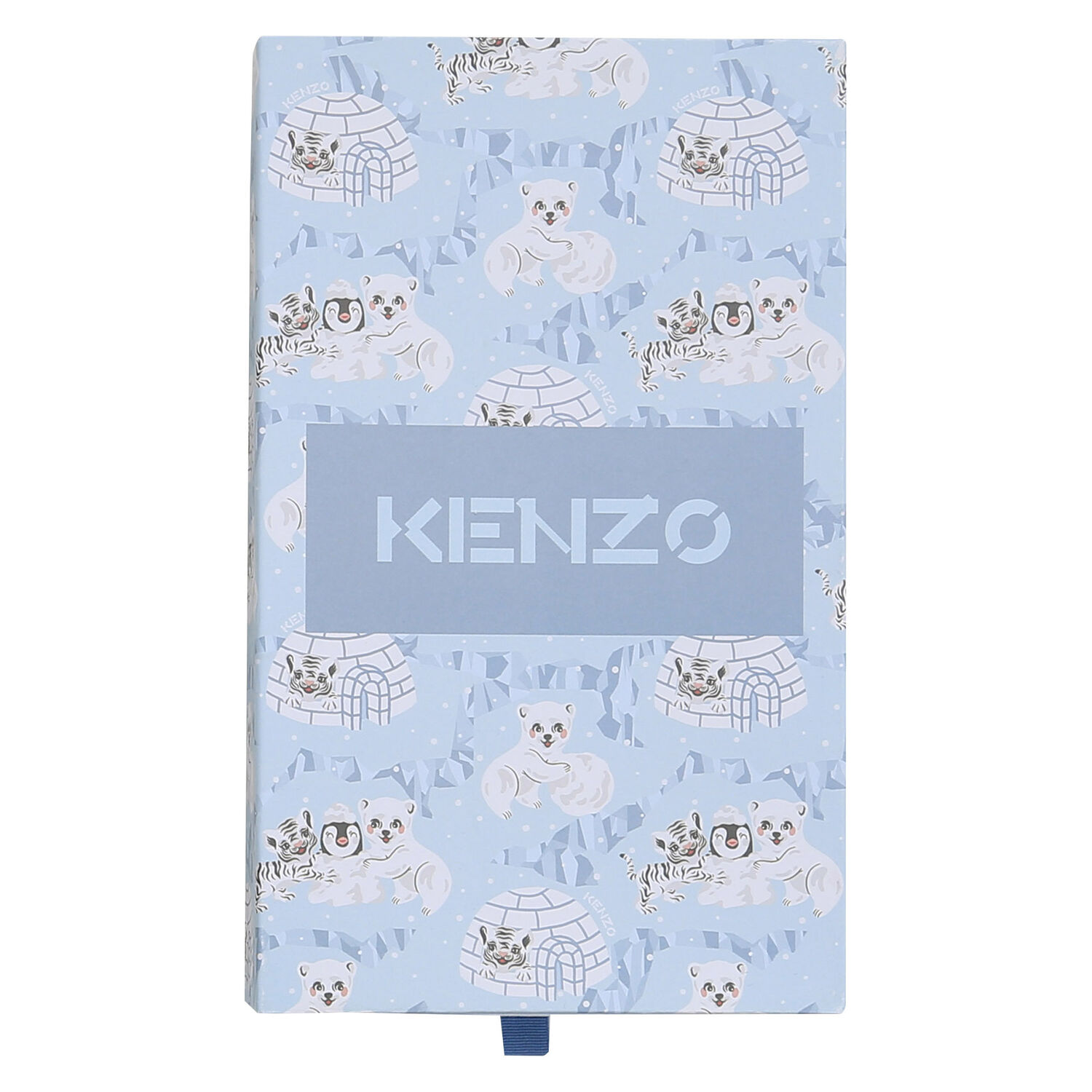 طقم أفرول بالشعار باللون الأزرق لللأولاد, 1, hi-res