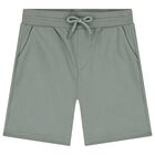 Boys Green Shorts, 6, hi-res
