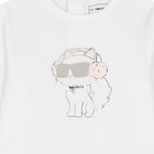 Younger Girls Pink Choupette Tracksuit Set, 1, hi-res