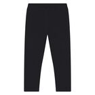 Younger Girls Ivory & Black Teddy Bear Leggings Set , 1, hi-res