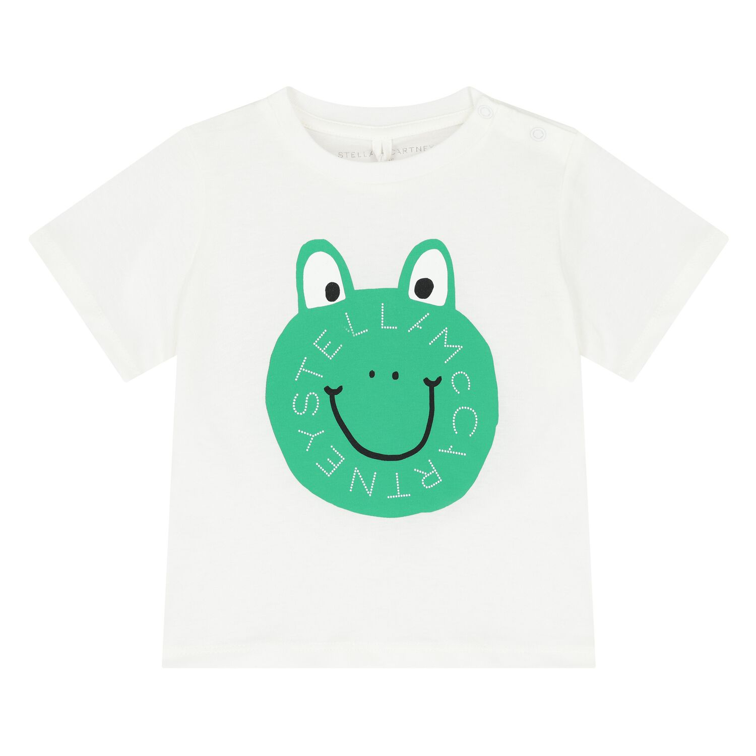 Younger Boys Ivory Logo Frog T-Shirt, 1, hi-res image number null