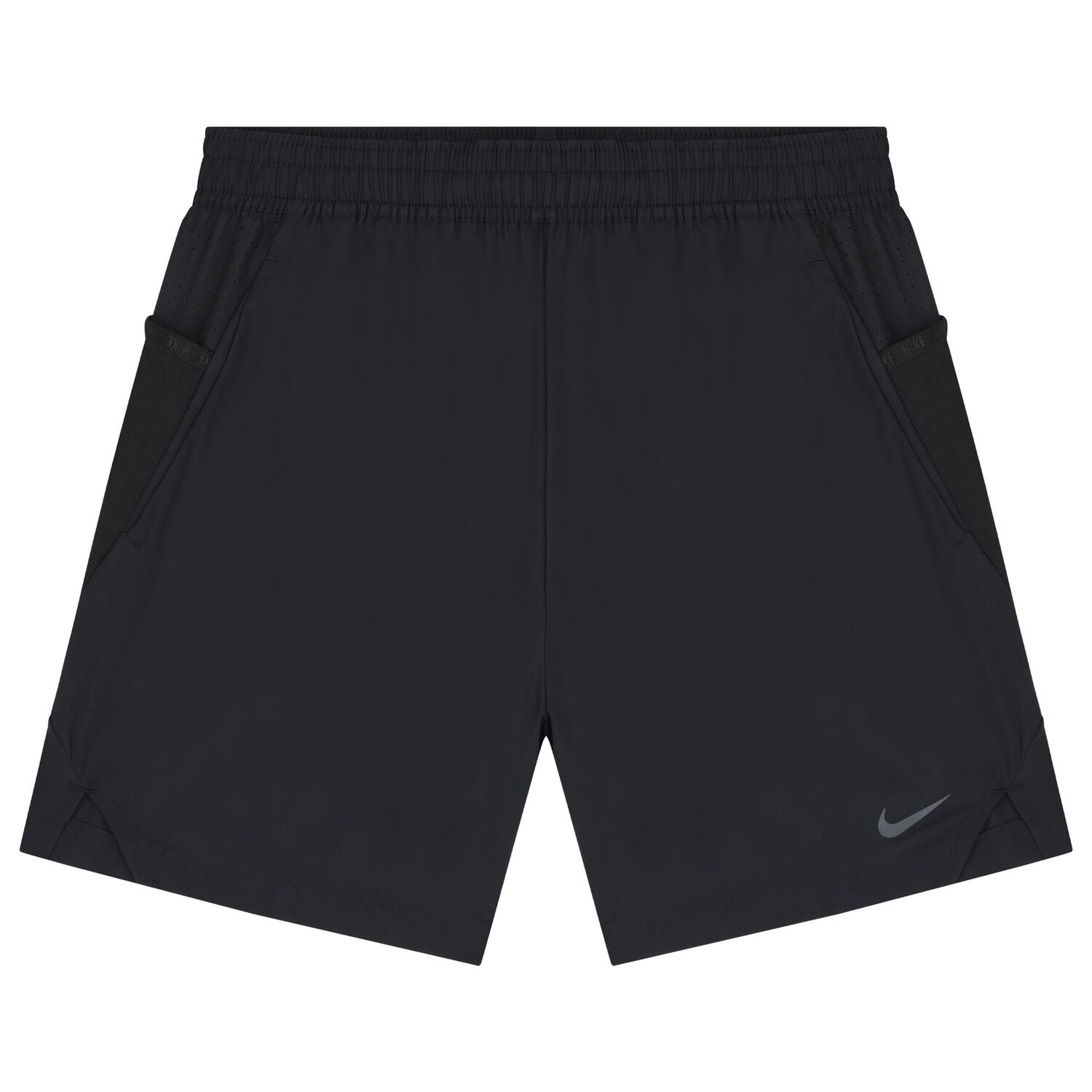 Boys Black Logo Shorts, 1, hi-res image number null