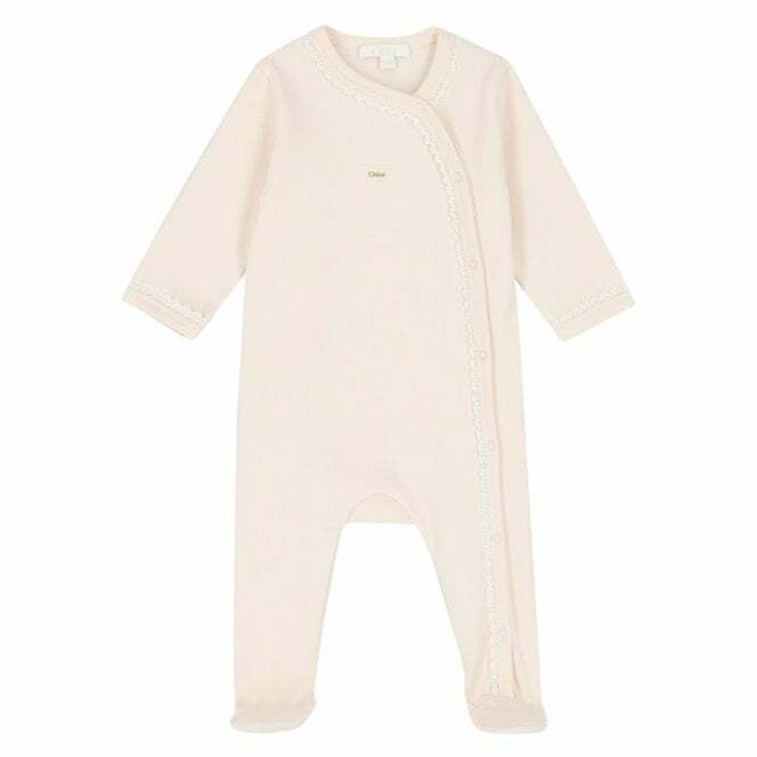 White & Pink Babygrow Gift Set (2 Piece), 1, hi-res