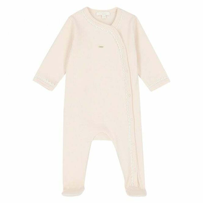 White & Pink Babygrow Gift Set (2 Piece), 1, hi-res image number null