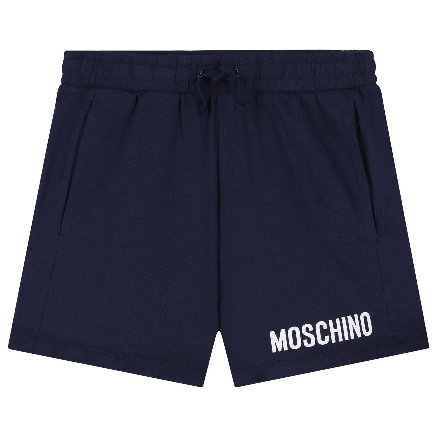 Boys Navy Blue Logo Shorts, 2, hi-res image number null