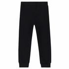 Girls Black & White Logo Leggings, 1, hi-res