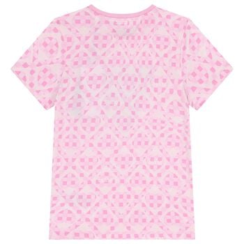 Girls Pink Logo T-Shirt