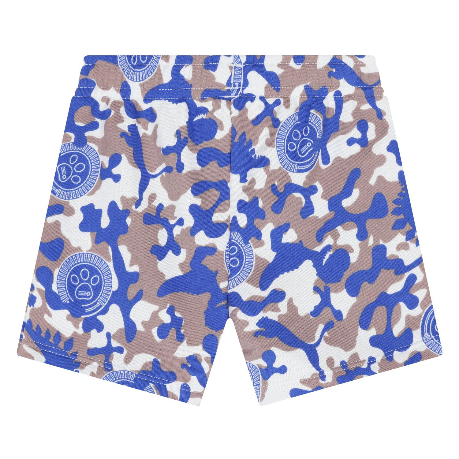 Younger Boys Blue Logo Paw Patrol Camouflage Shorts Set, 2, hi-res