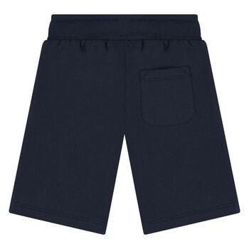 شورت اولاد بالشعار باللون الكحلى 