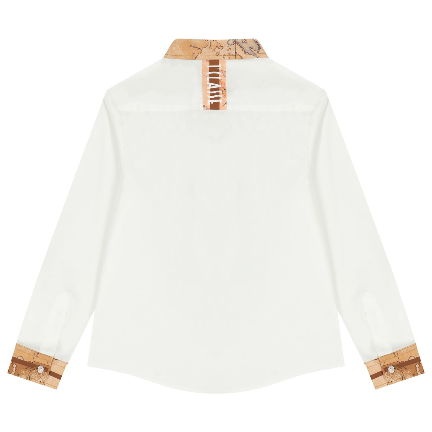 قميص للأولاد مع خريطة جغرافية باللون الأبيض, 1, hi-res