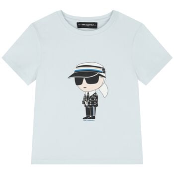 Boys Blue Logo T-Shirt