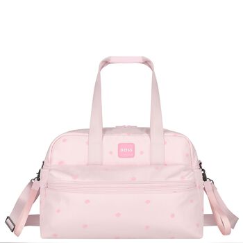 Baby Girls Pink Logo Changing Bag