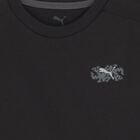 Boys Black Logo T-Shirt, 1, hi-res