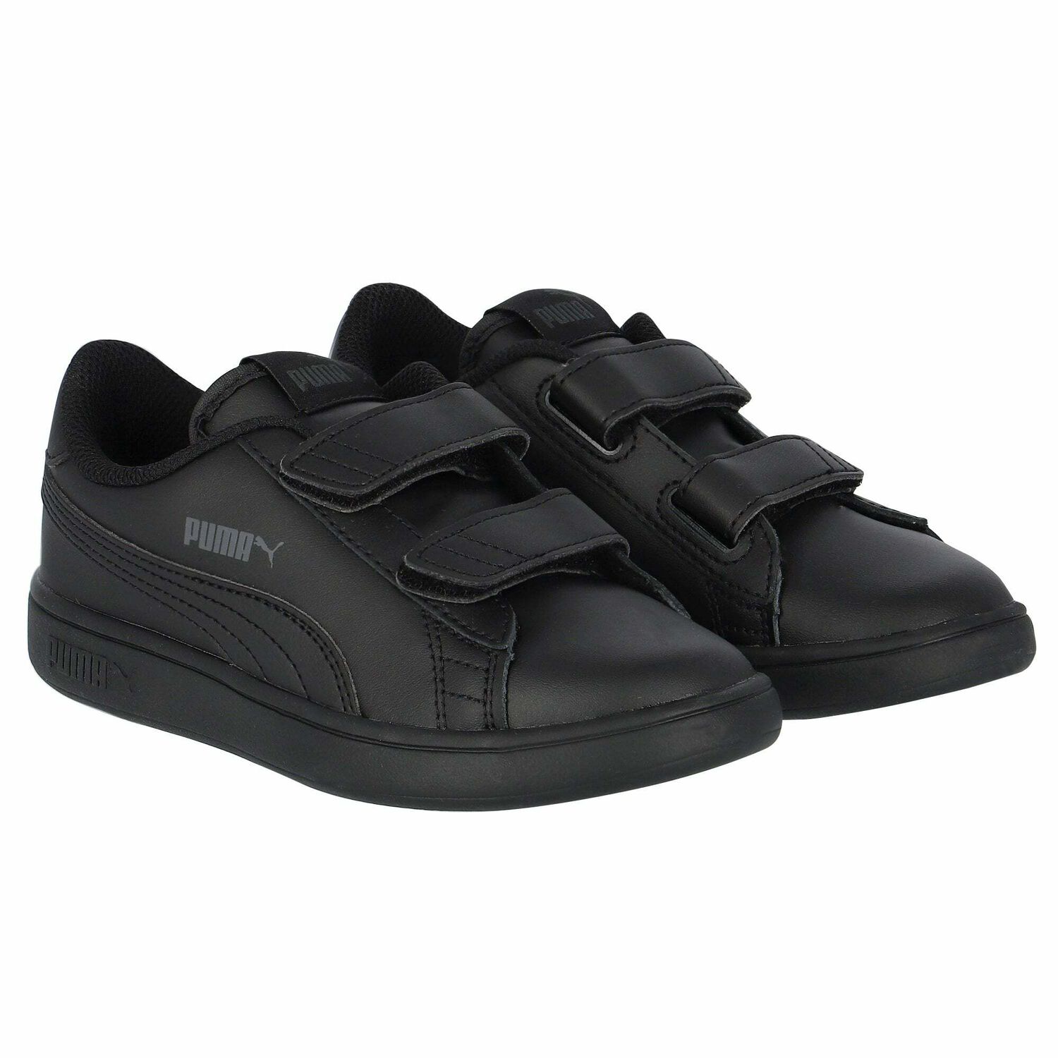 Boys Black Smash V2 Trainers, 1, hi-res image number null