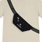 Boys Beige Logo Bag T-Shirt, 2, hi-res
