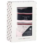 تيشيرت بنات من القطن  بالشعار باللون الوردى والكحلى ( 2 قطعه ) , 2, hi-res