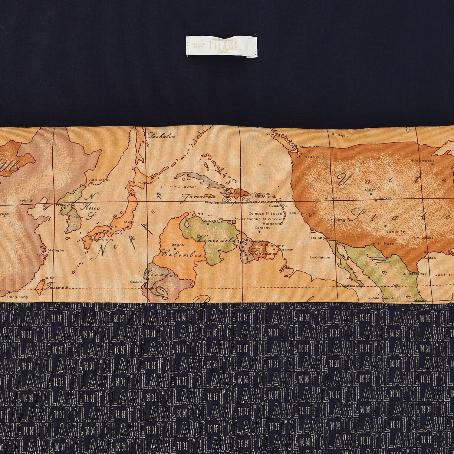 مدس بالشعار باللون الكحلي, 1, hi-res