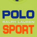 تيشيرت بالشعار باللون الاخضر للبنات, 1, hi-res