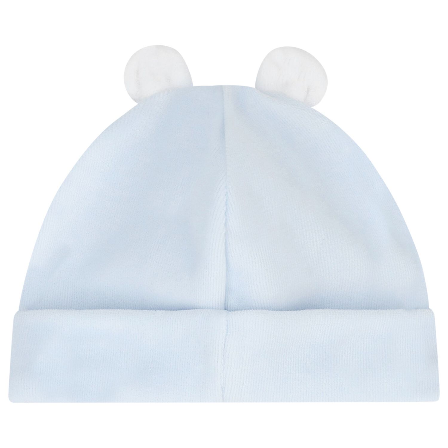 Baby Boys White & Blue Teddy Bear Babygrow Gift Set, 2, hi-res