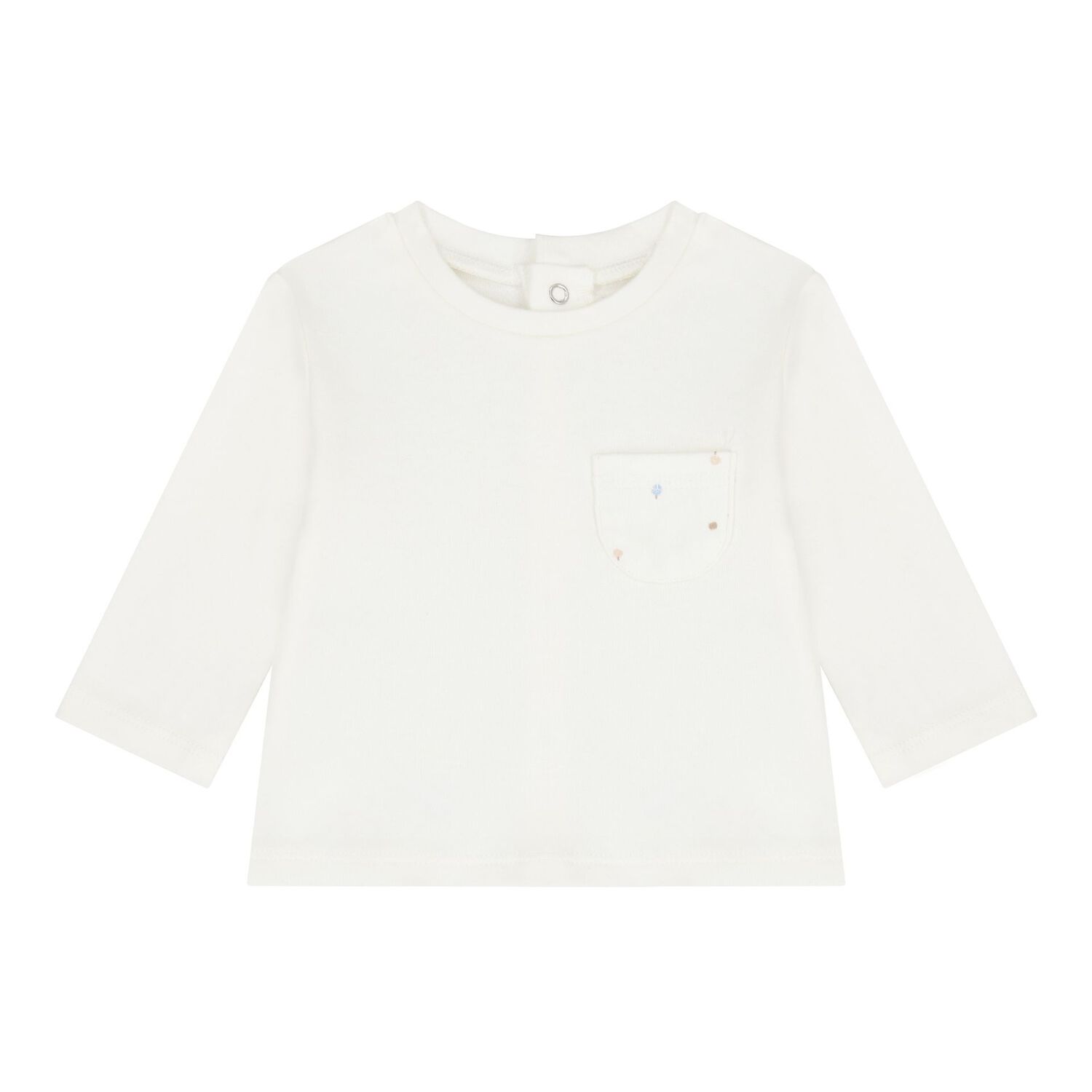 Baby Boys Ivory & Blue 3 Piece Tracksuit, 3, hi-res