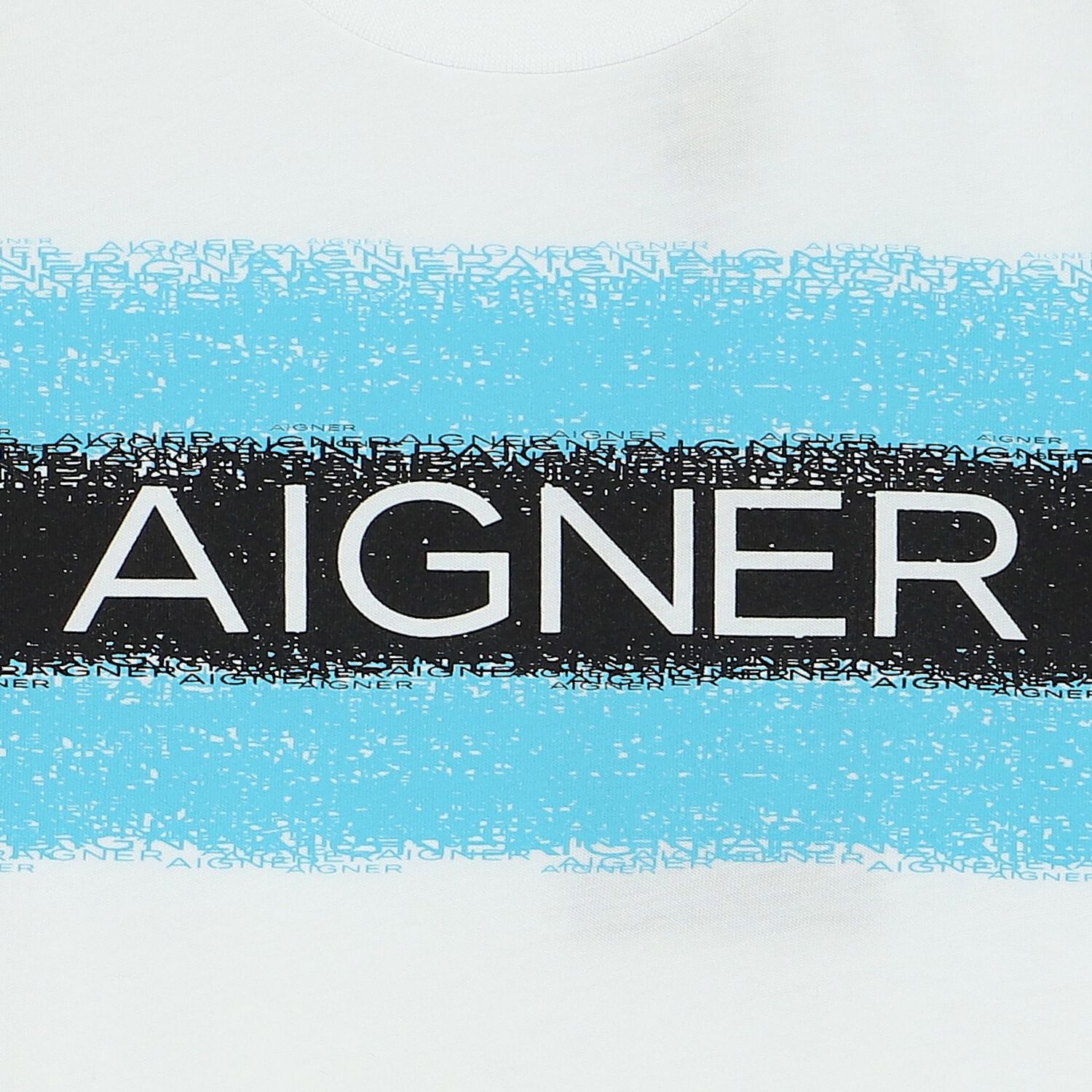 تيشيرت أولاد بالشعار باللون الأبيض, 1, hi-res