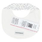 طقم  أفرول أولاد بالشعار  باللون الأبيض والكحلي, 2, hi-res