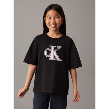 Girls Black Logo T-Shirt
