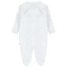 أفرول  مخملي بطبعة اجنحة باللون الأزرق للأولاد الصغار  , 1, hi-res