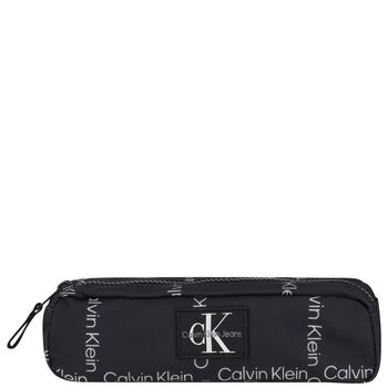Black Logo Pencil Case
