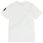 Boys White Logo Bag T-Shirt, 1, hi-res