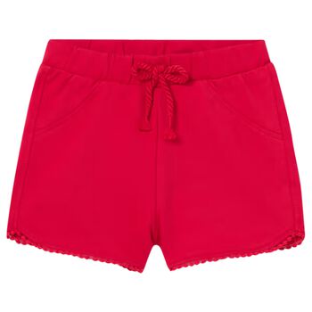 Younger Girls Red Shorts
