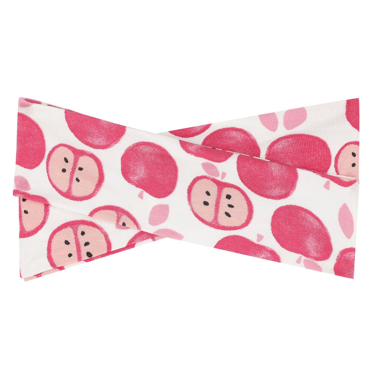 Baby Girls White & Pink Apple Leggings Set, 1, hi-res