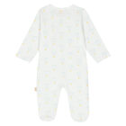 White Logo Babygrow, 2, hi-res