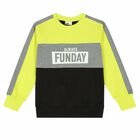 بدلة رياضية للأولاد باللونين الأسود والرمادي, 1, hi-res