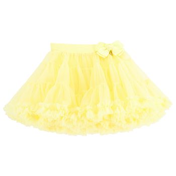 Girls Yellow Tutu Skirt